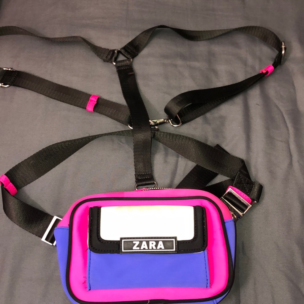 Zara unique harness belt bag